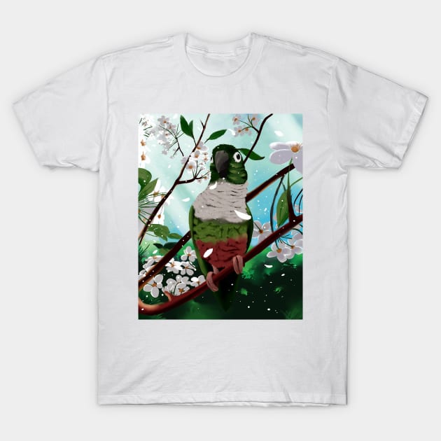 Spring Bird T-Shirt by Shemii